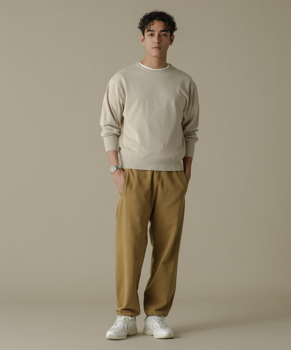 「NJ/CLUB」HOMESTOCK SORONA裏毛2WAYスウェットパンツ(セットアップ可)