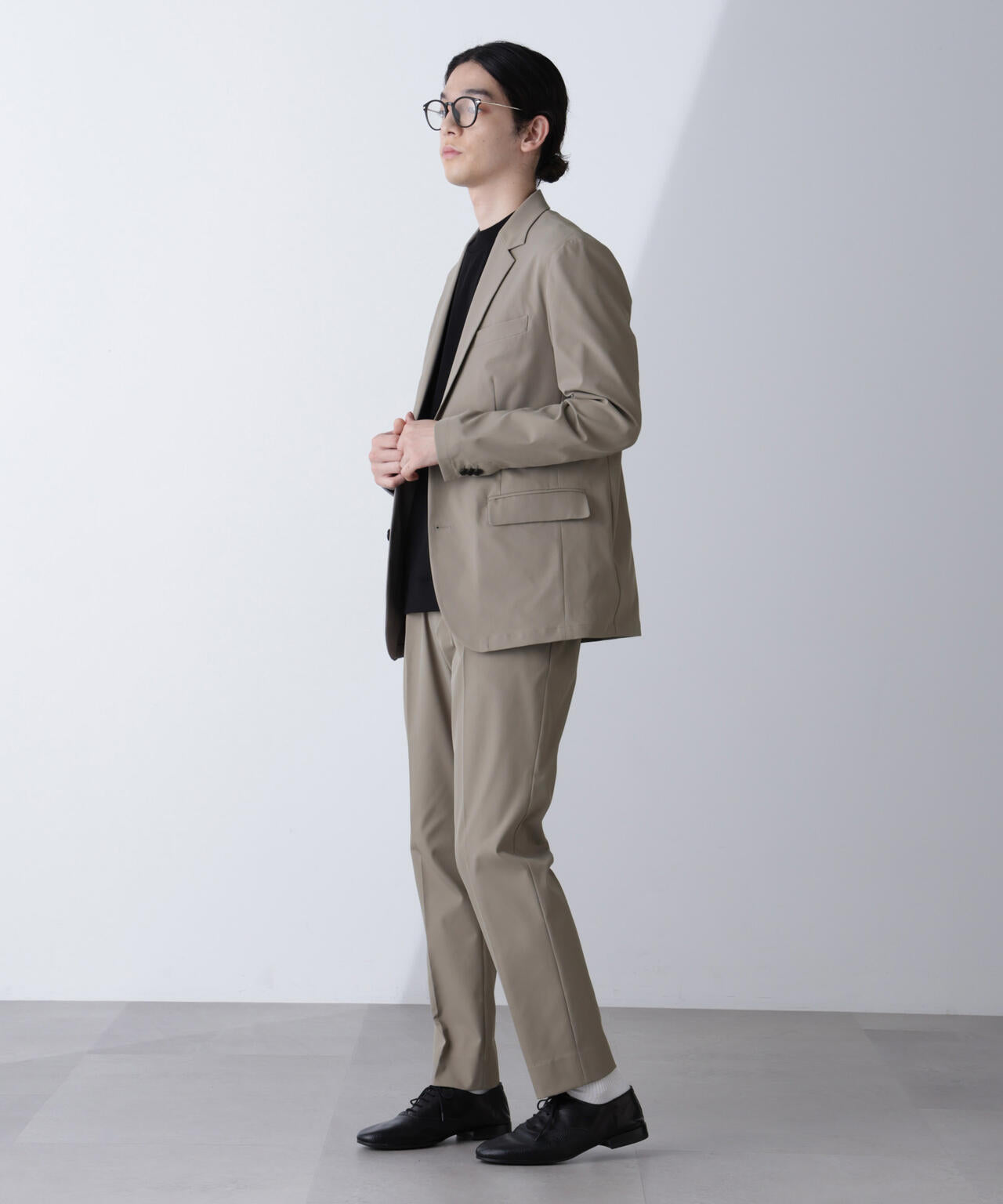 「Damerino」RE;NAPES(R) ツイルストレッチセットアップ