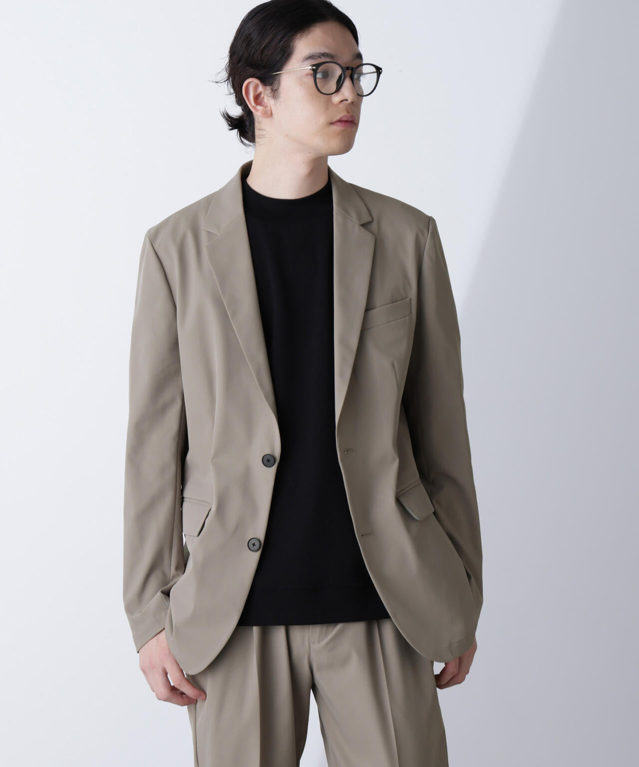 「Damerino」RE;NAPES(R) ツイルストレッチセットアップ