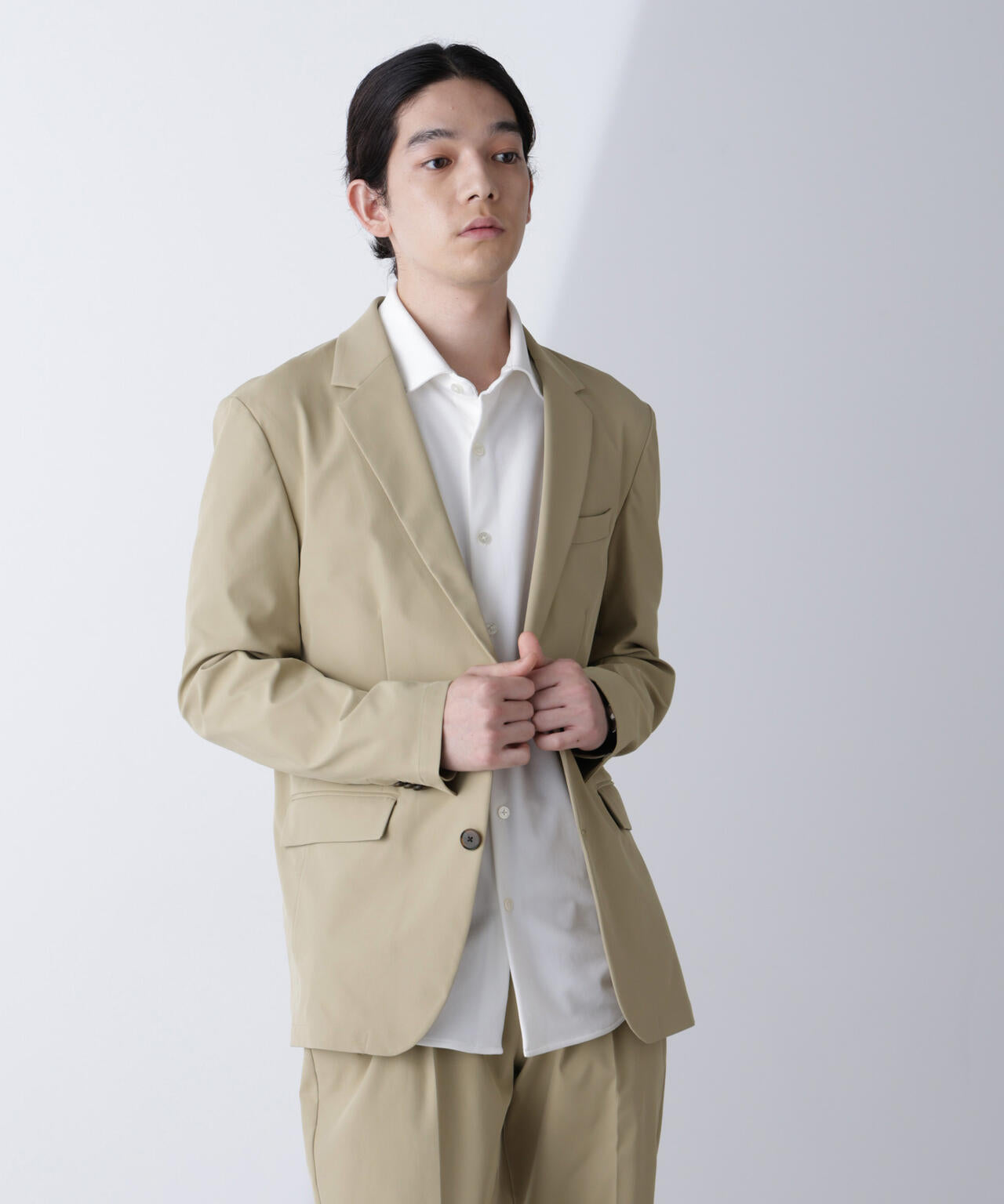 「Damerino」RE;NAPES(R) ツイルストレッチセットアップ
