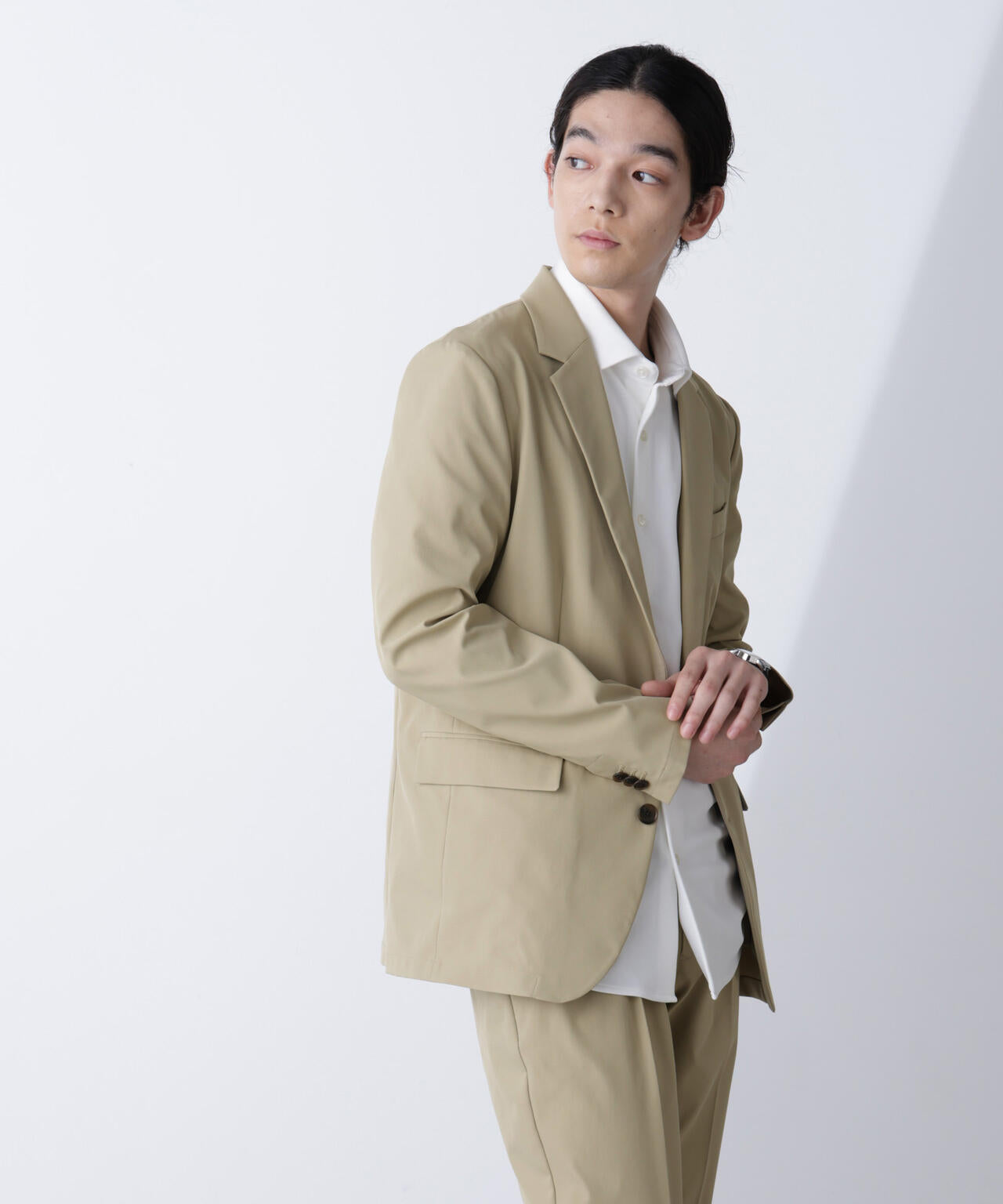 「Damerino」RE;NAPES(R) ツイルストレッチセットアップ