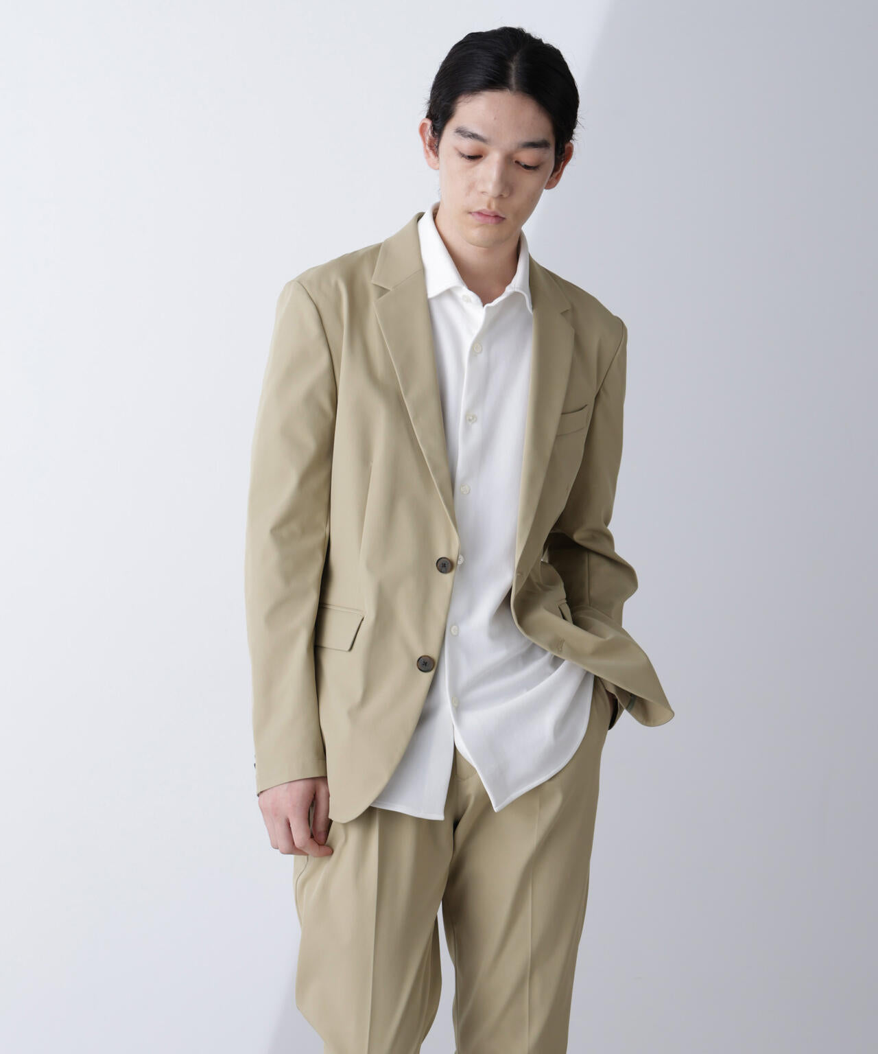 「Damerino」RE;NAPES(R) ツイルストレッチセットアップ