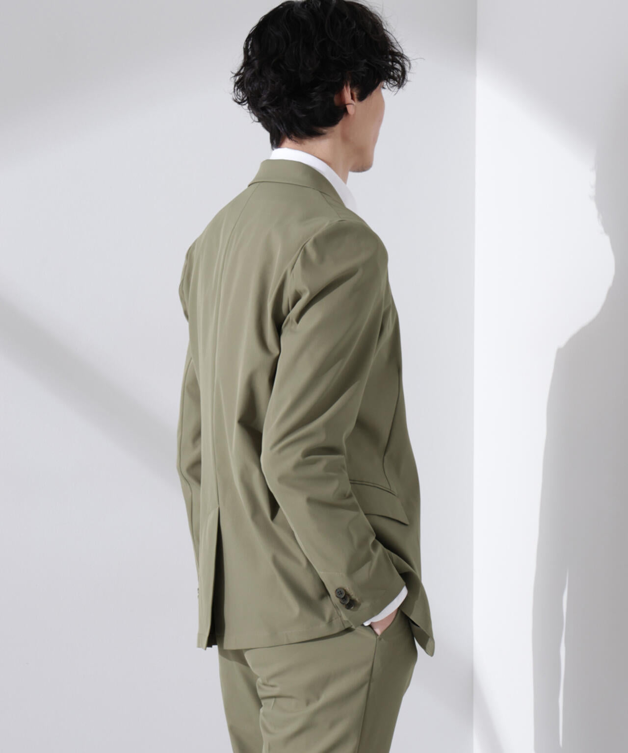 「Damerino」RE;NAPES(R) ツイルストレッチセットアップ