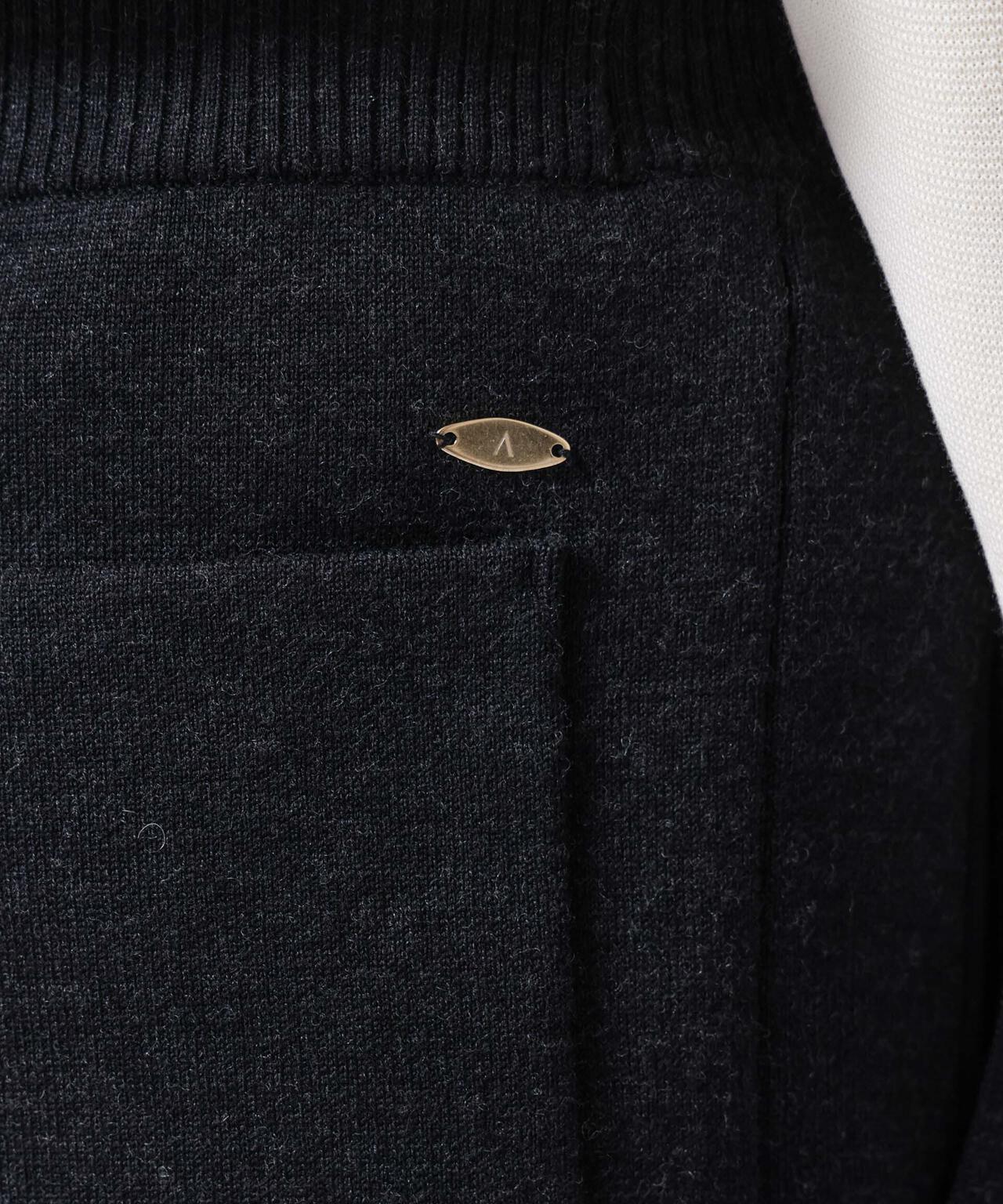 「ASSEMBLANC」接結ウールニットパンツ