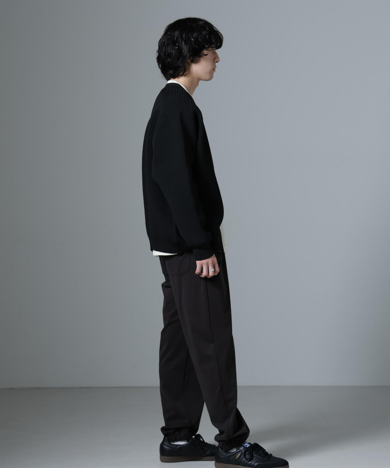 スポンディッシュZIPカーディガン