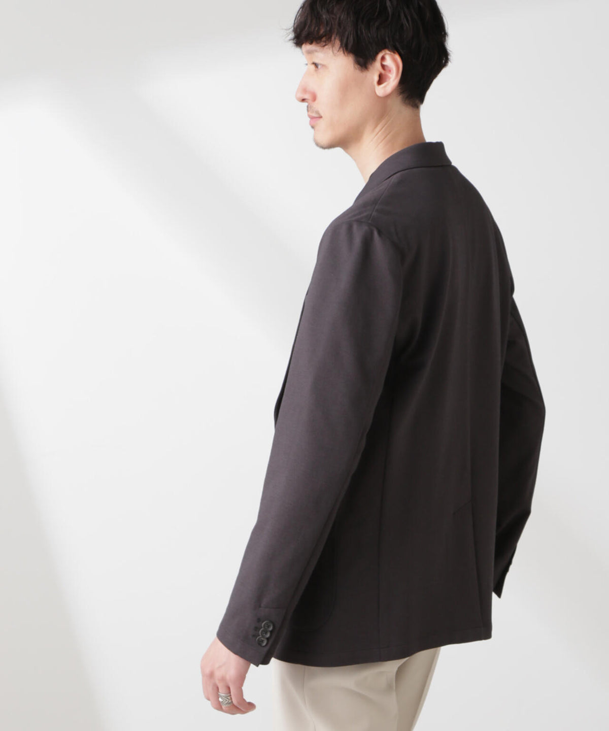 「N JACKET PREMIUM」IN DRY カノコストレッチジャケット(セットアップ可)