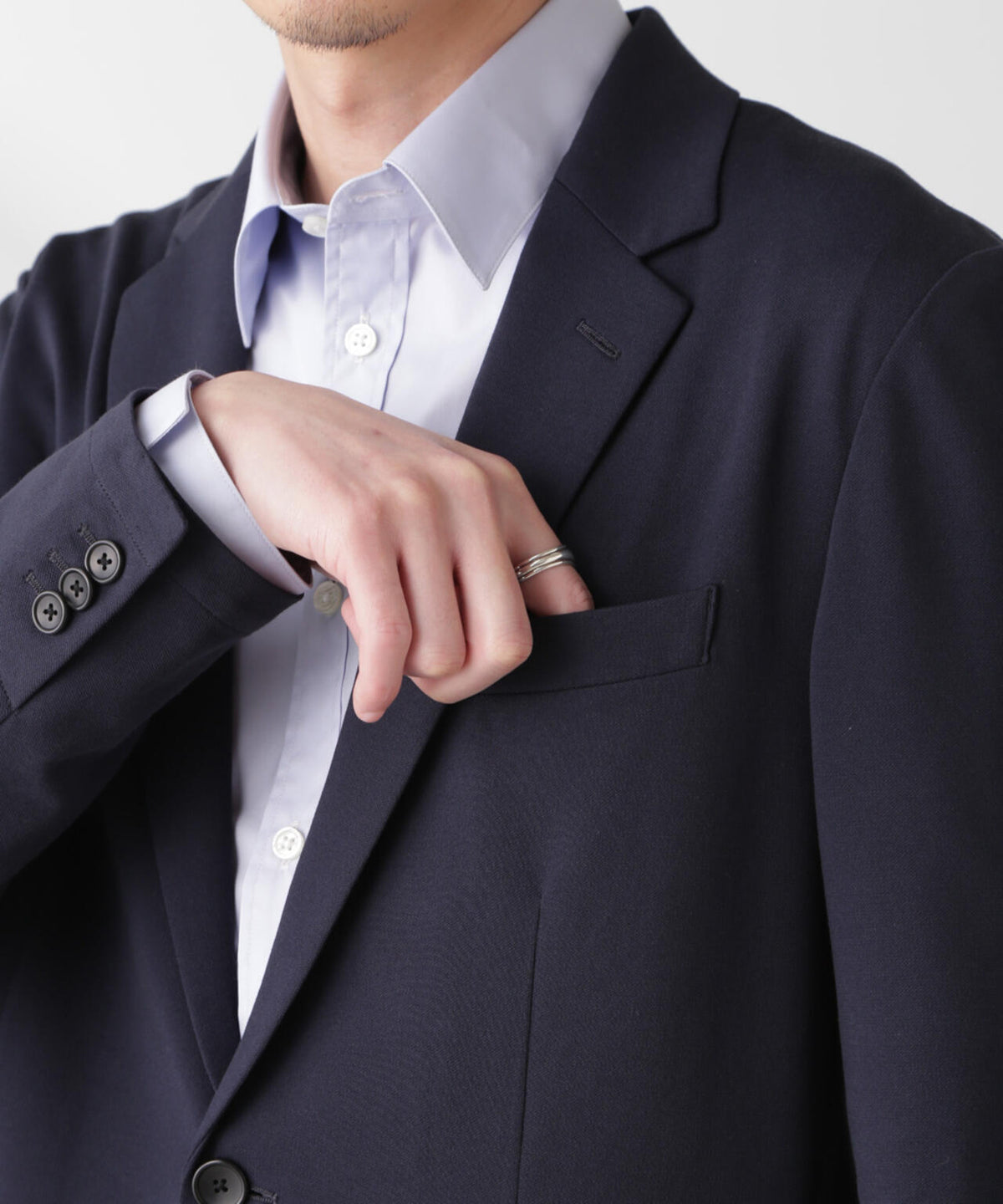 「N JACKET PREMIUM」IN DRY カノコストレッチジャケット(セットアップ可)