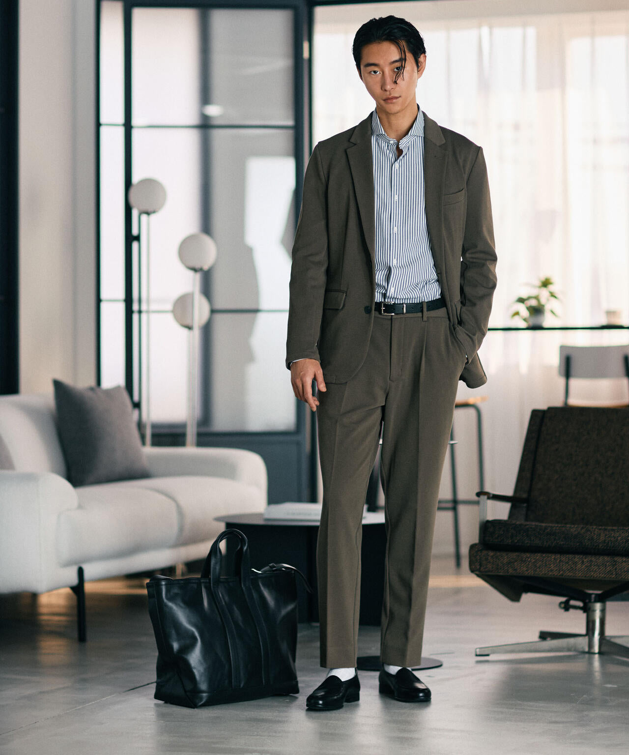 【大人気シリーズ】「Damerino」ストレッチカノコセットアップ