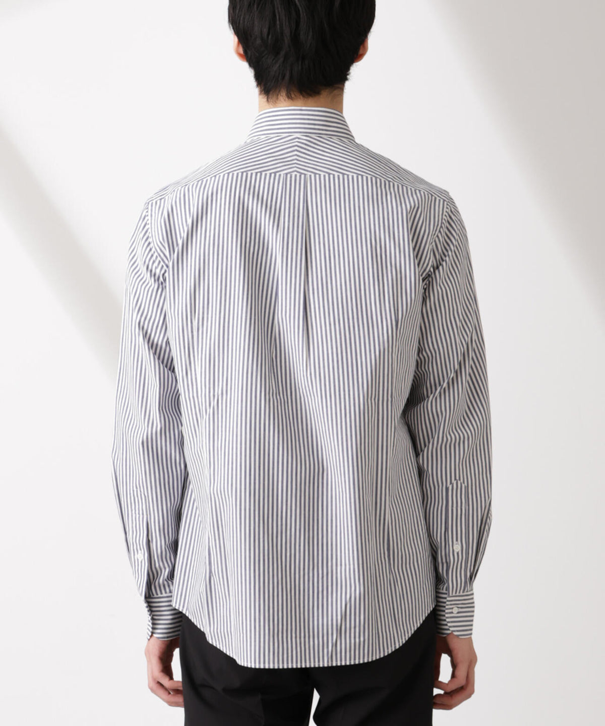 「N shirt」Anti Soaked(R) 汗染み防止セミワイドカラーシャツ長袖