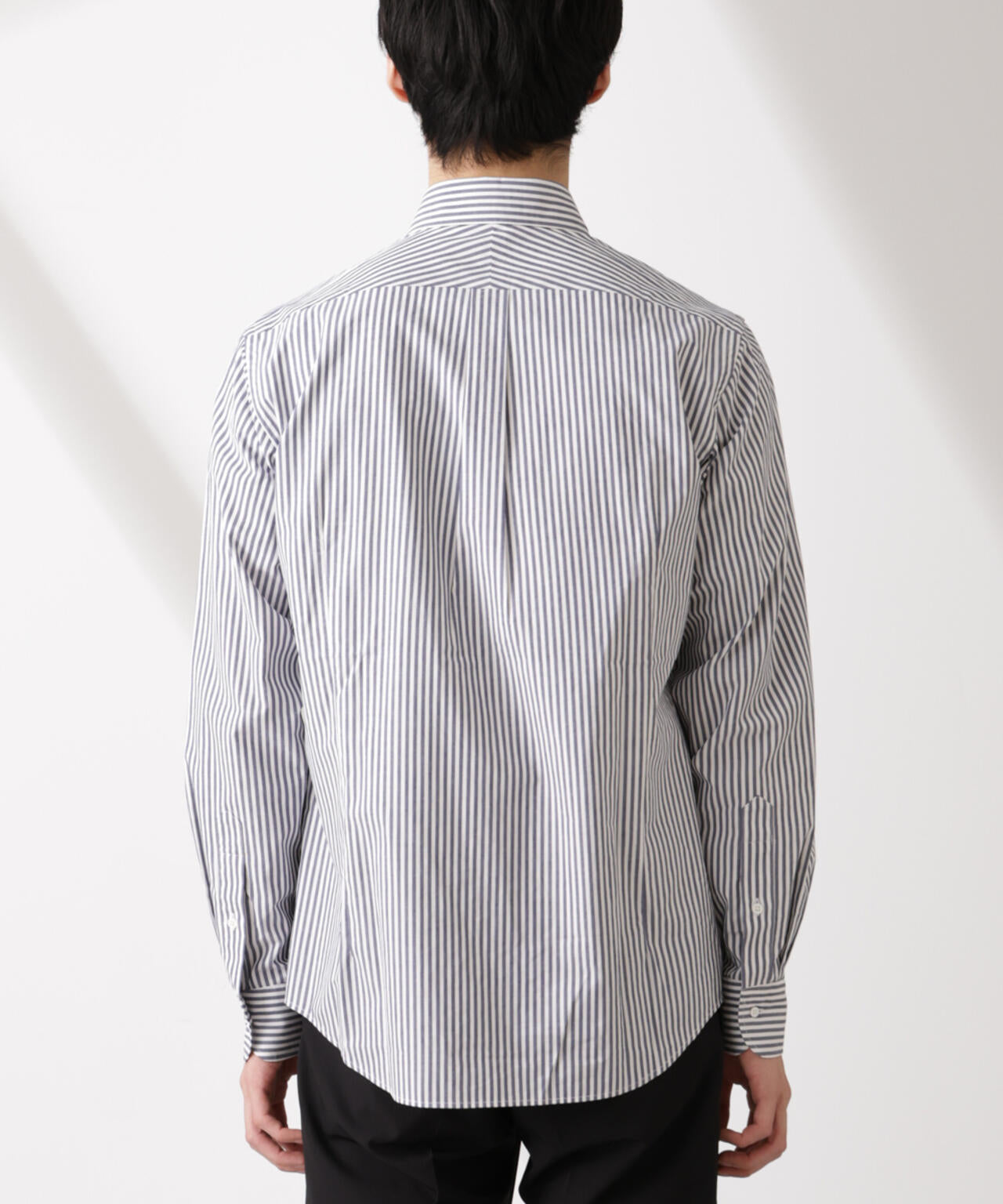 「N shirt」Anti Soaked(R) 汗染み防止セミワイドカラーシャツ長袖