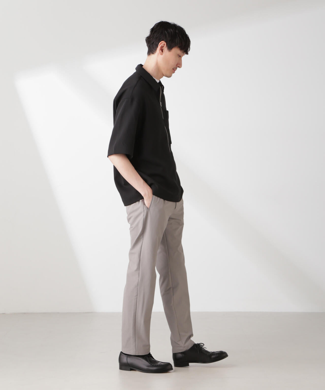 Epoche ハーフZIPシャツ