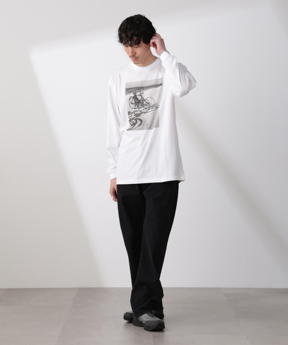 「着るアート」Herbert List/Magnum Photos Tシャツ長袖GERMANY
