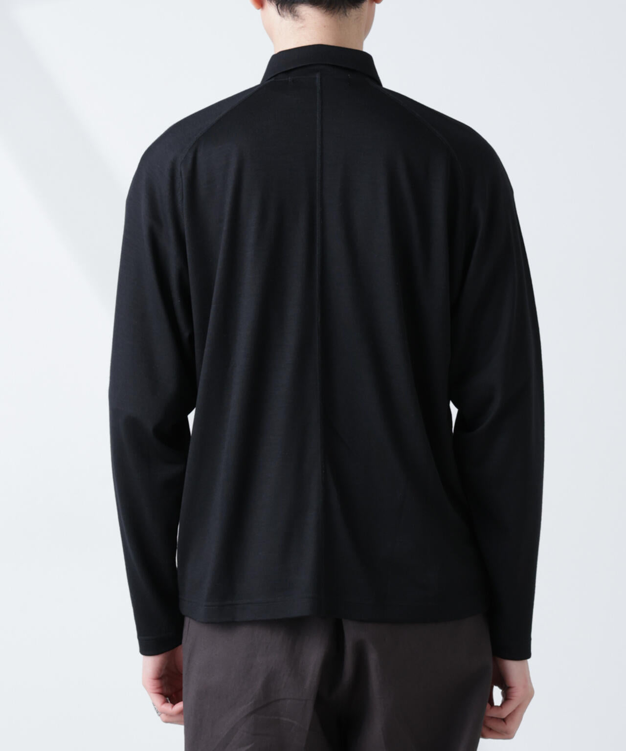 「ALL-DAYS COMFORT 100% WOOL」 ZIPプルオーバー