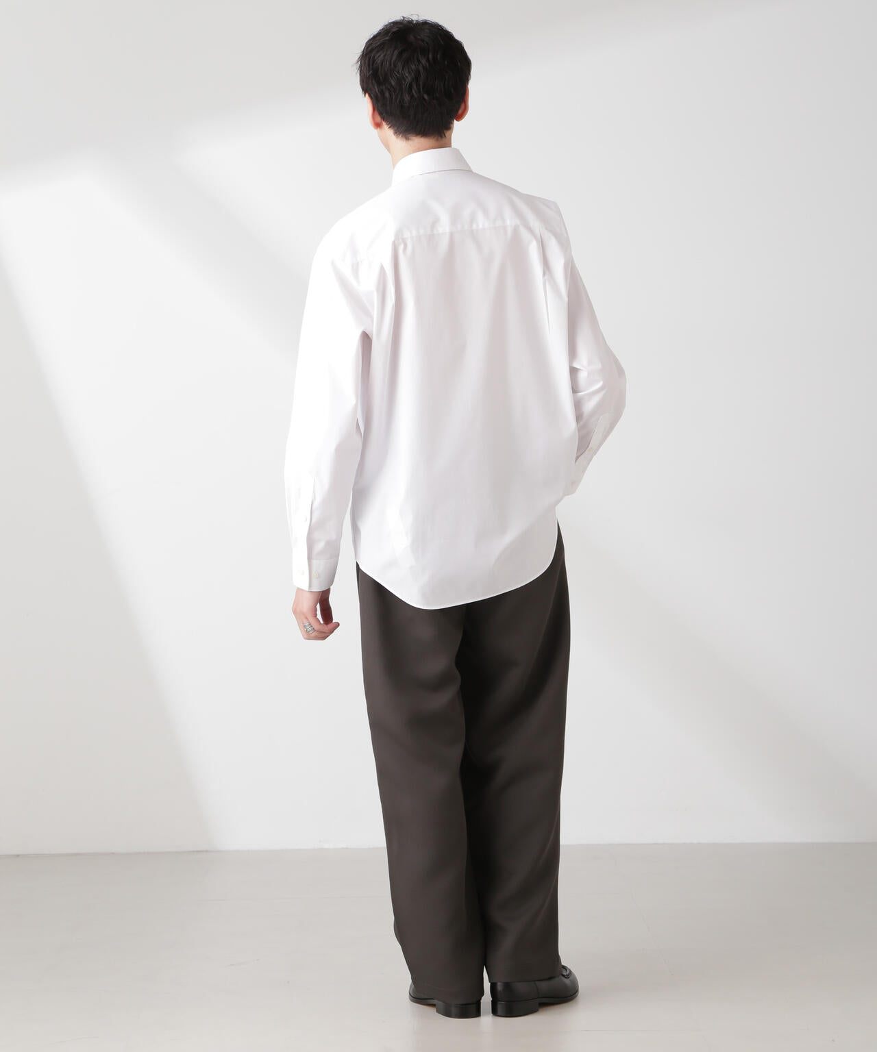 トリプルクロス バレルレッグパンツ(セットアップ可)