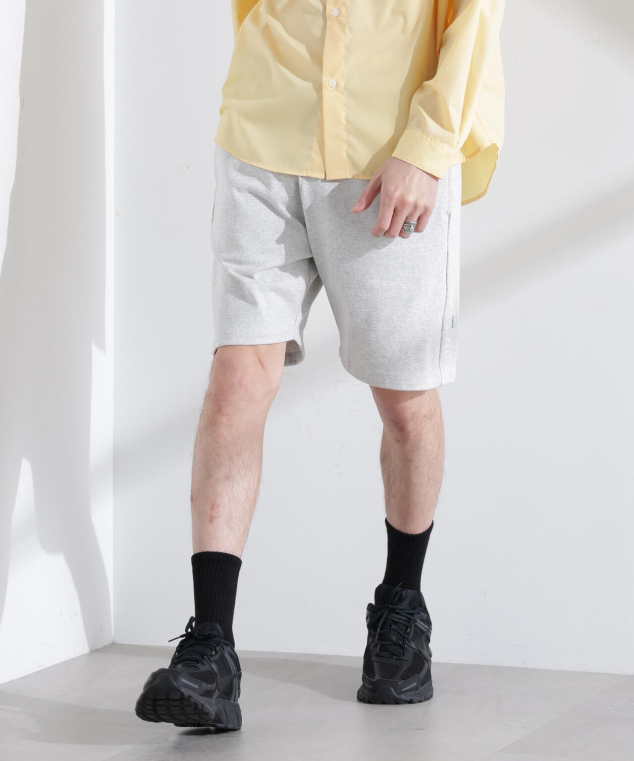 「NJ/CLUB」 USAコットン ハーフパンツ