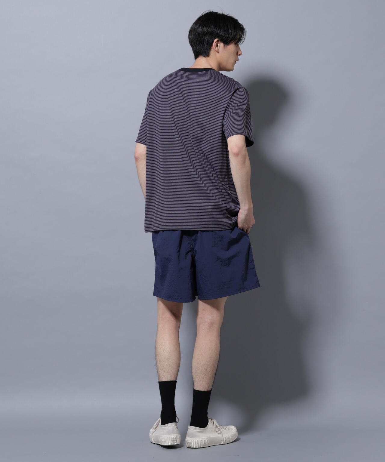 「NJ/CLUB」 ミッキーマウス/ナイロンショーツ