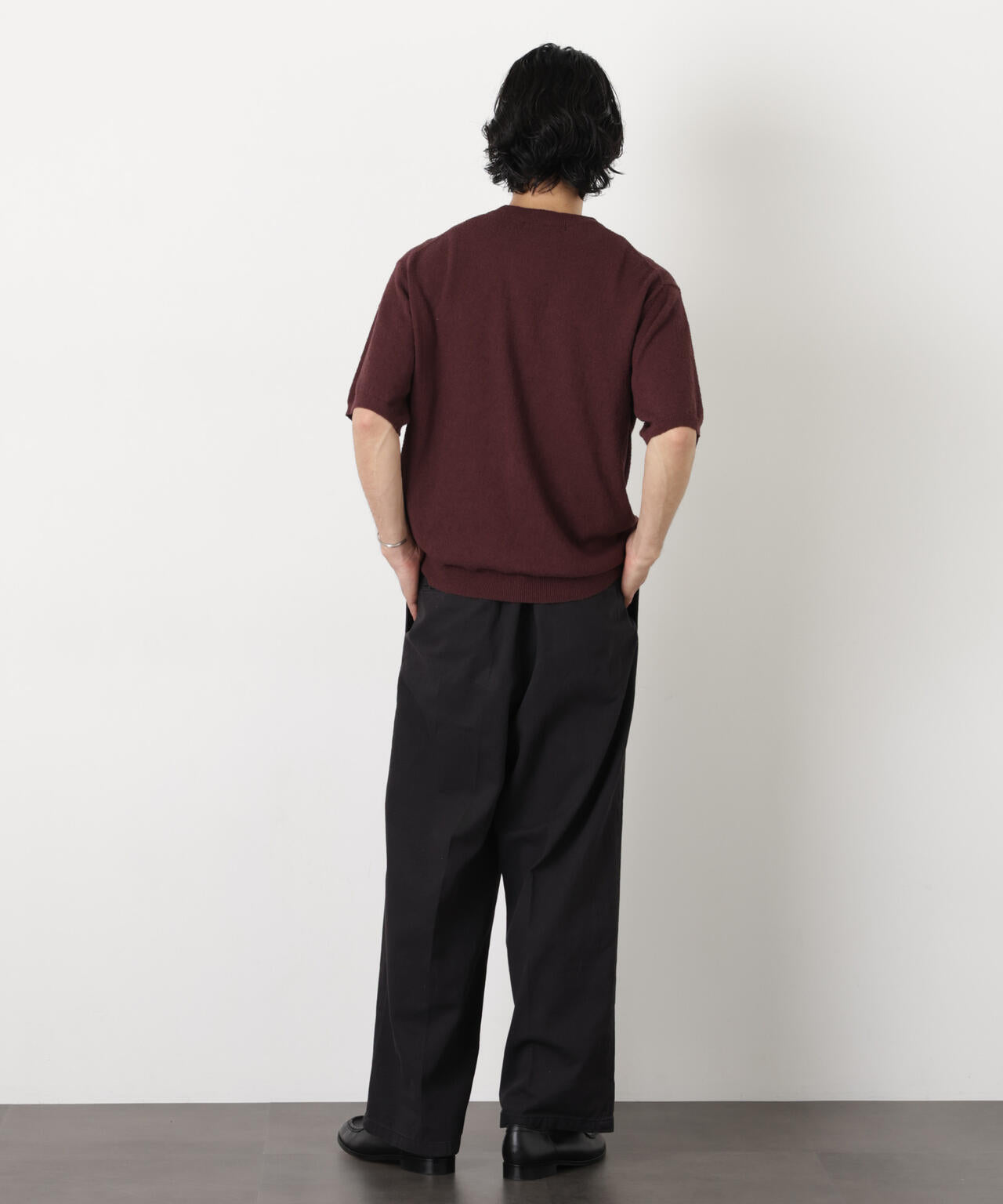 C/Ny ブークレ クルーネックニットTEE
