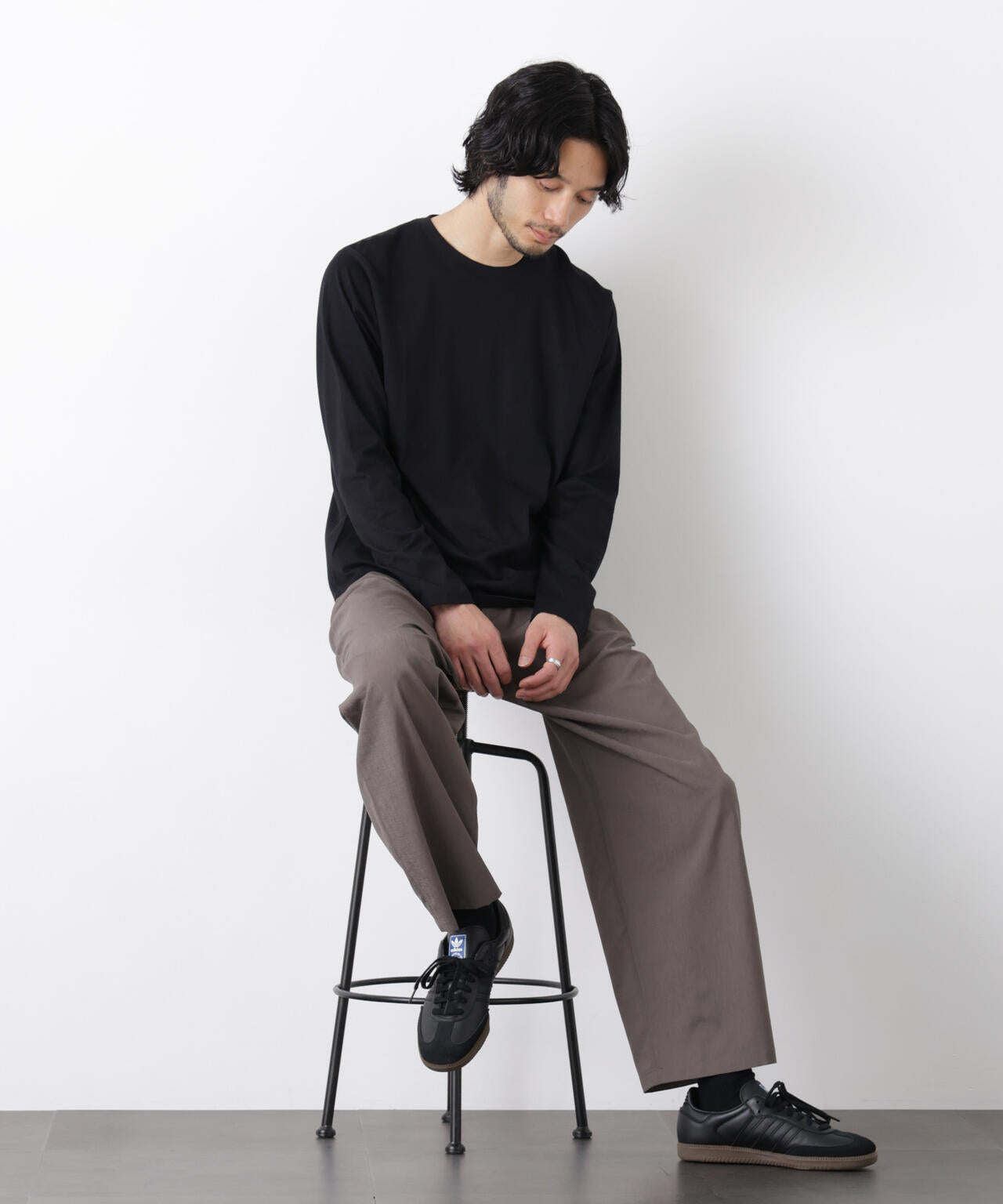 Anti Soaked(R)汗染み防止 クルーネックTシャツ