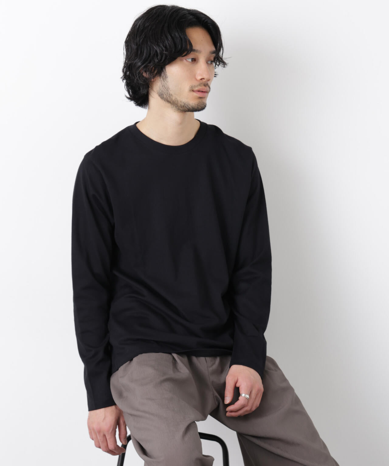 Anti Soaked(R)汗染み防止 クルーネックTシャツ