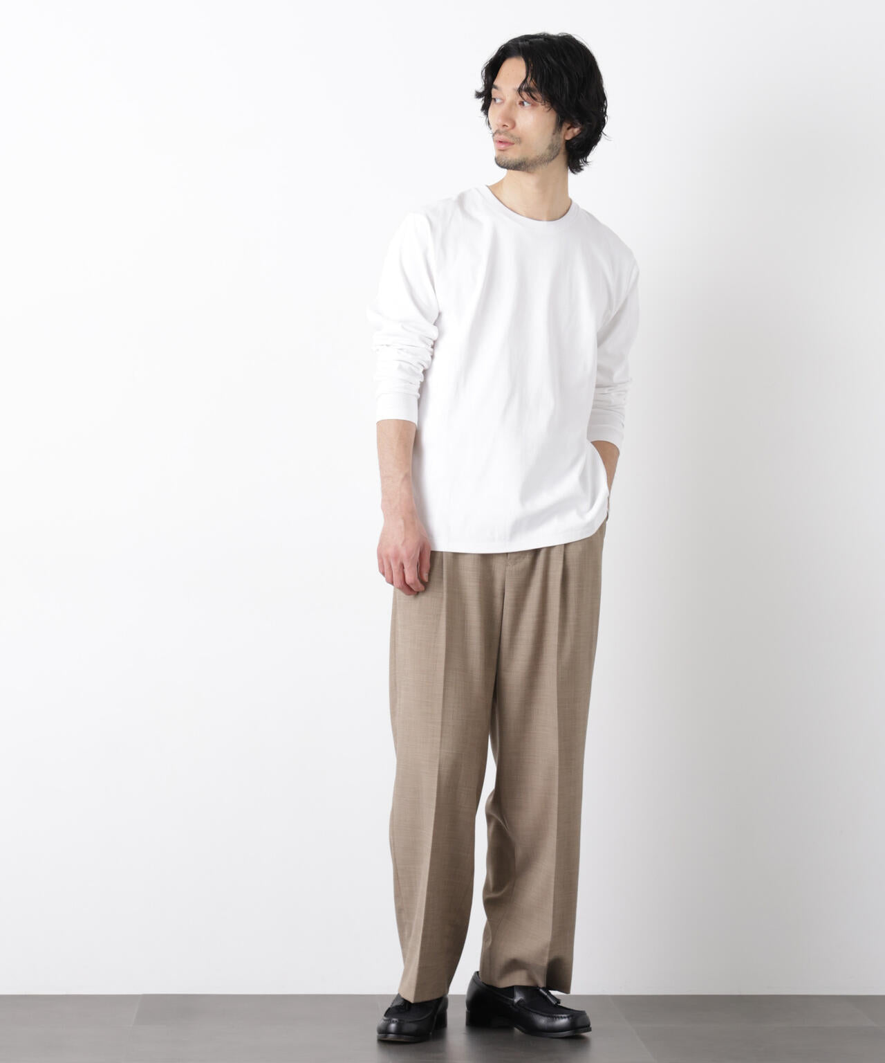 Anti Soaked(R)汗染み防止 クルーネックTシャツ