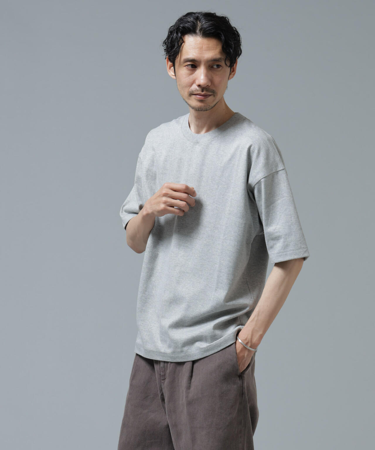 Anti Soaked(R) 汗染み防止 ミドルウェイト 7.1oz ビッグシルエットTシャツ