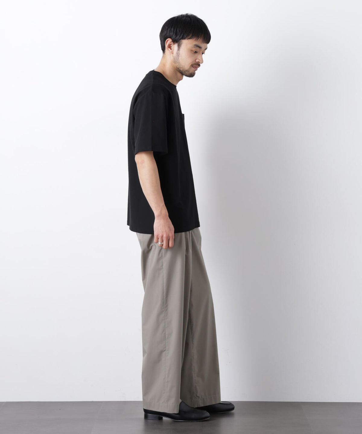 「Meaningful Continuity」coveross(R) ツイル調 冷感プレーティング天竺 ポケットTシャツ