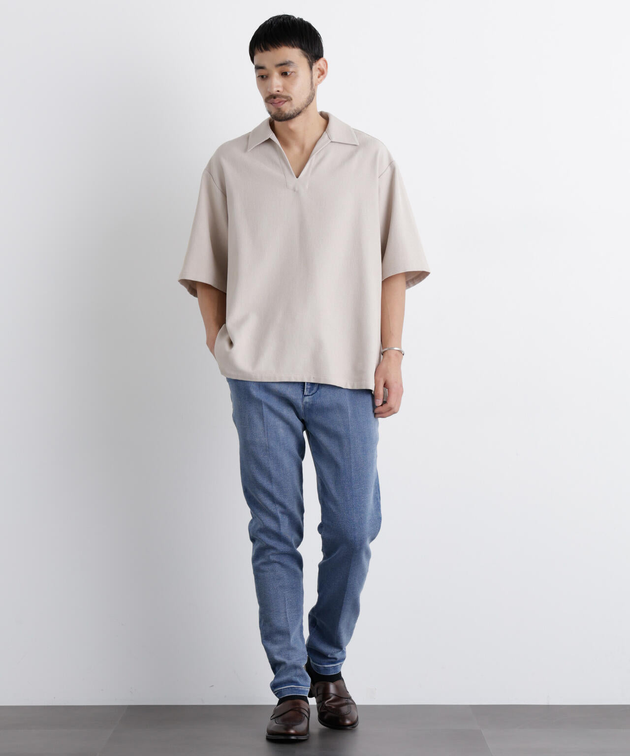 「Meaningful Continuity」 ストレッチデニムトラウザーズ