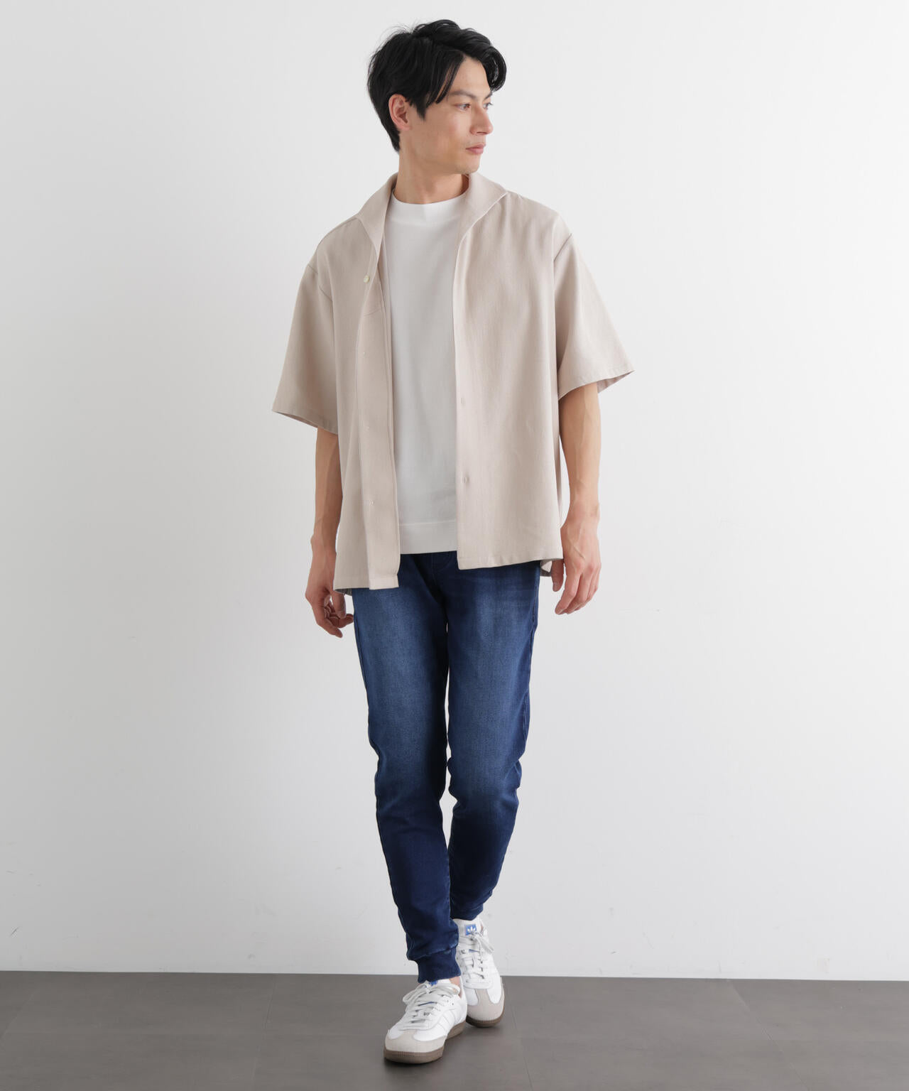 「Meaningful Continuity」 ストレッチデニムジョガーパンツ