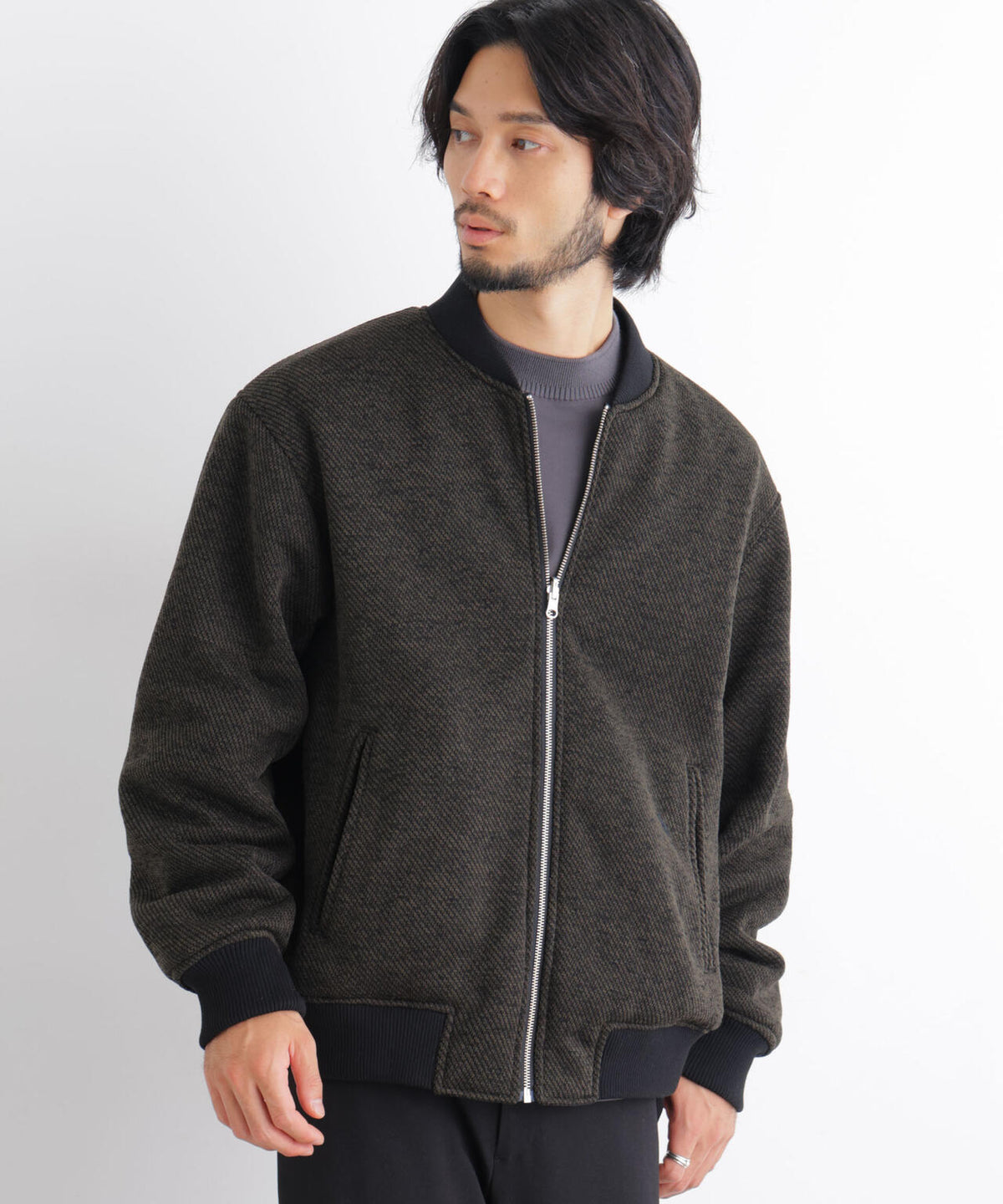 181cm B:75 W:73 H:90 着用サイズ:L