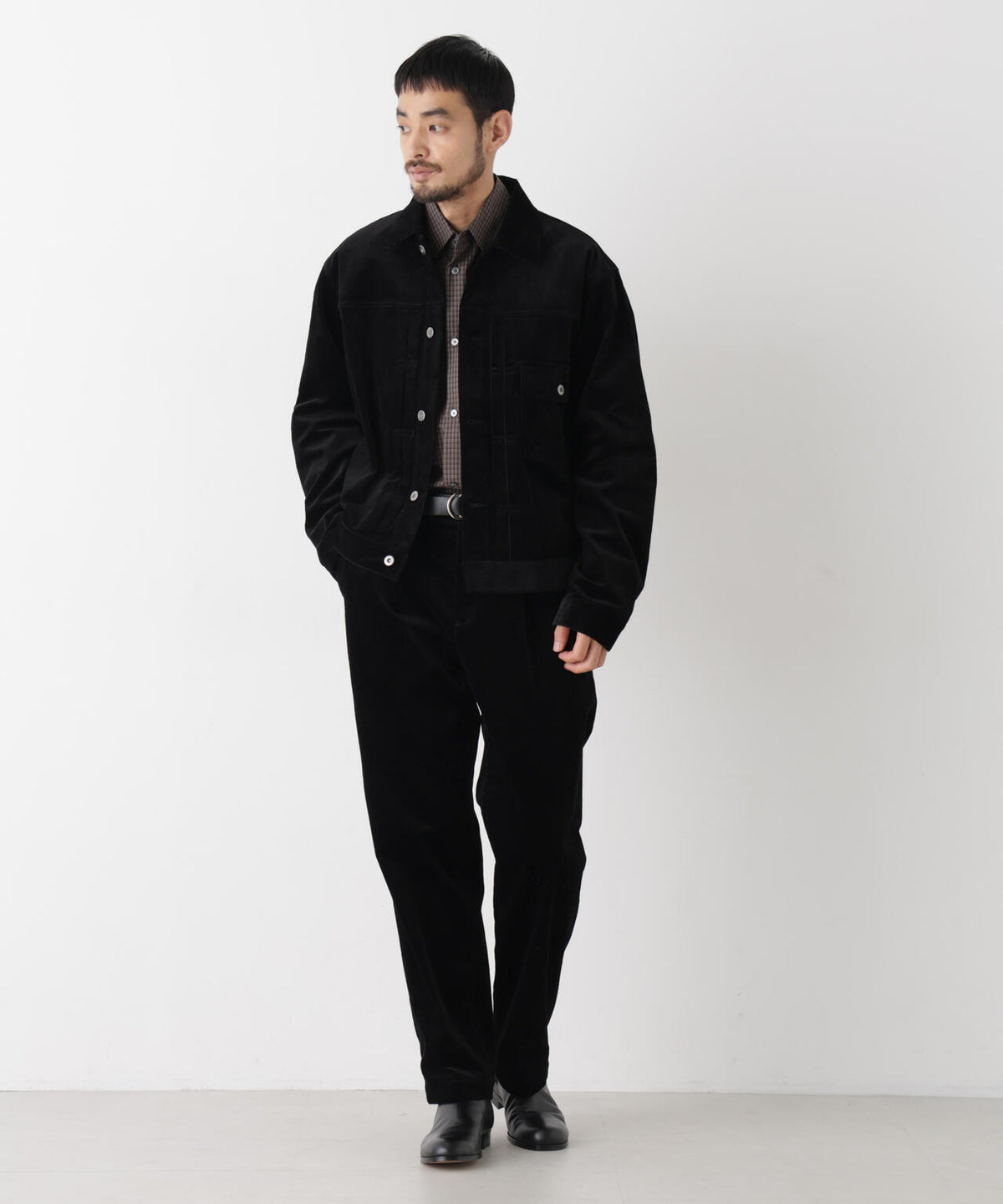 STRETCH CORDUROY トラッカージャケット(セットアップ可)