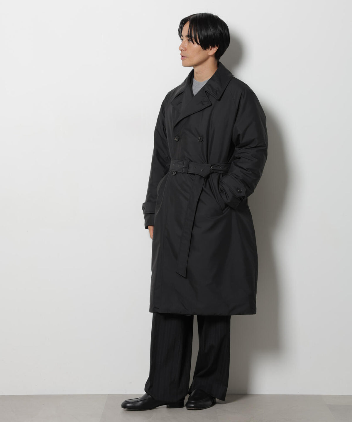 「ASSEMBLANC」 「西川ダウン(R)」 トレンチコート
