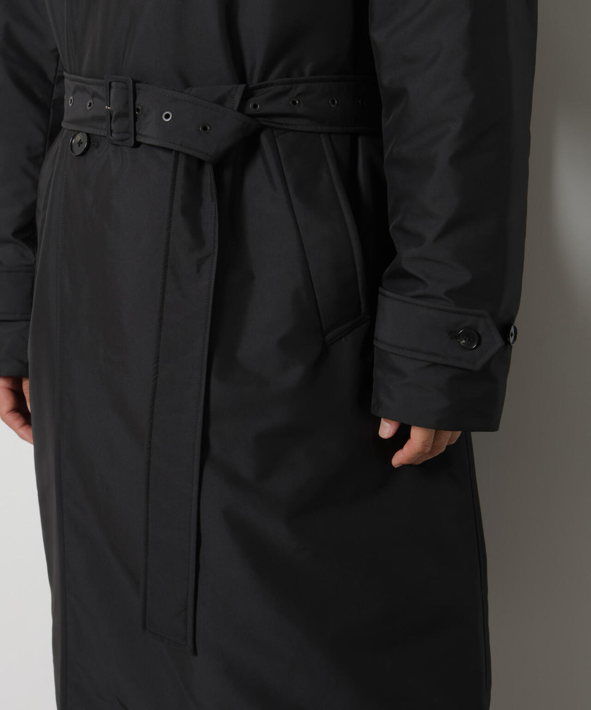「ASSEMBLANC」 「西川ダウン(R)」 トレンチコート