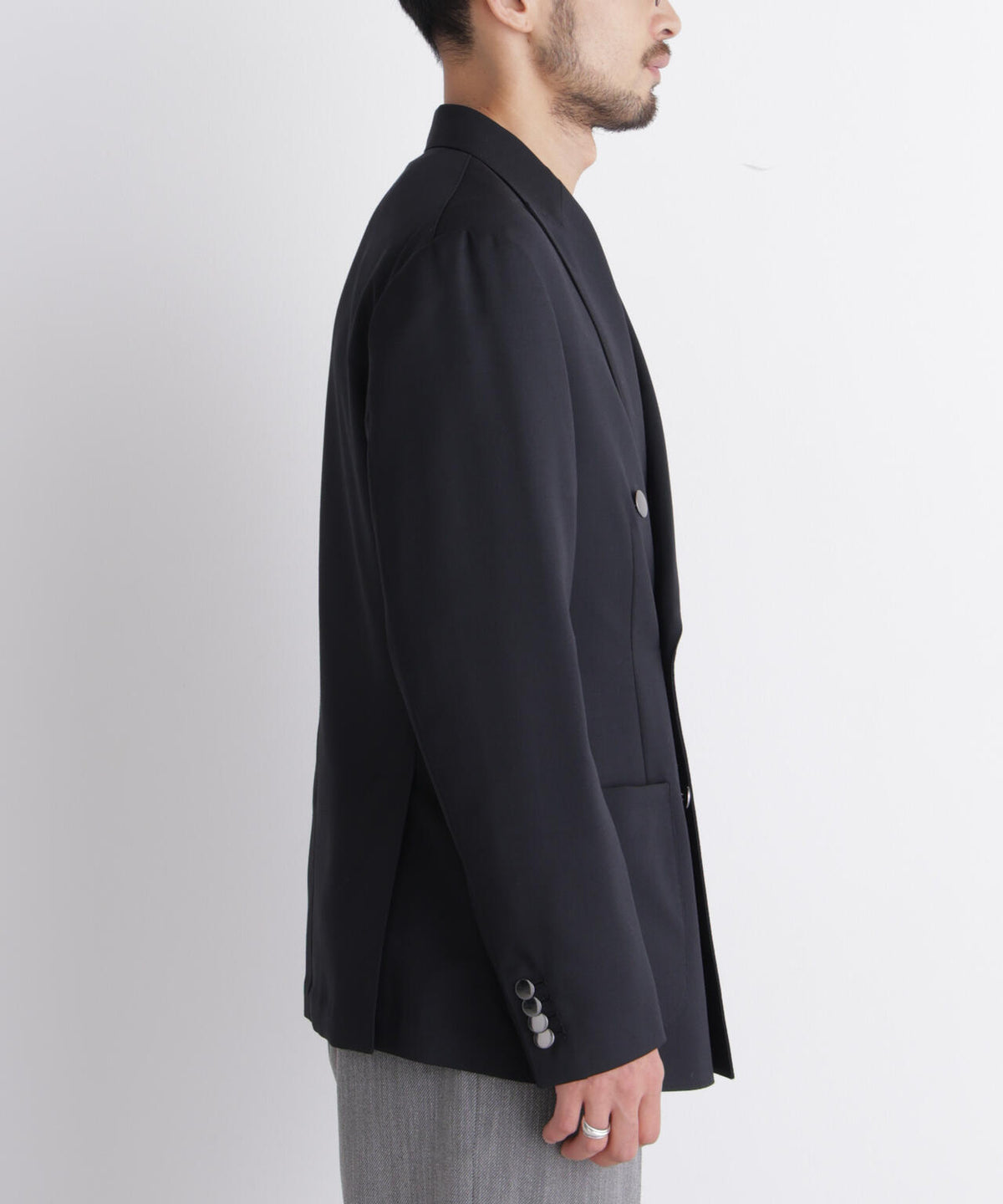 「DamerinoJacket」TWオールシーズンドビーダブルブレストブレザー
