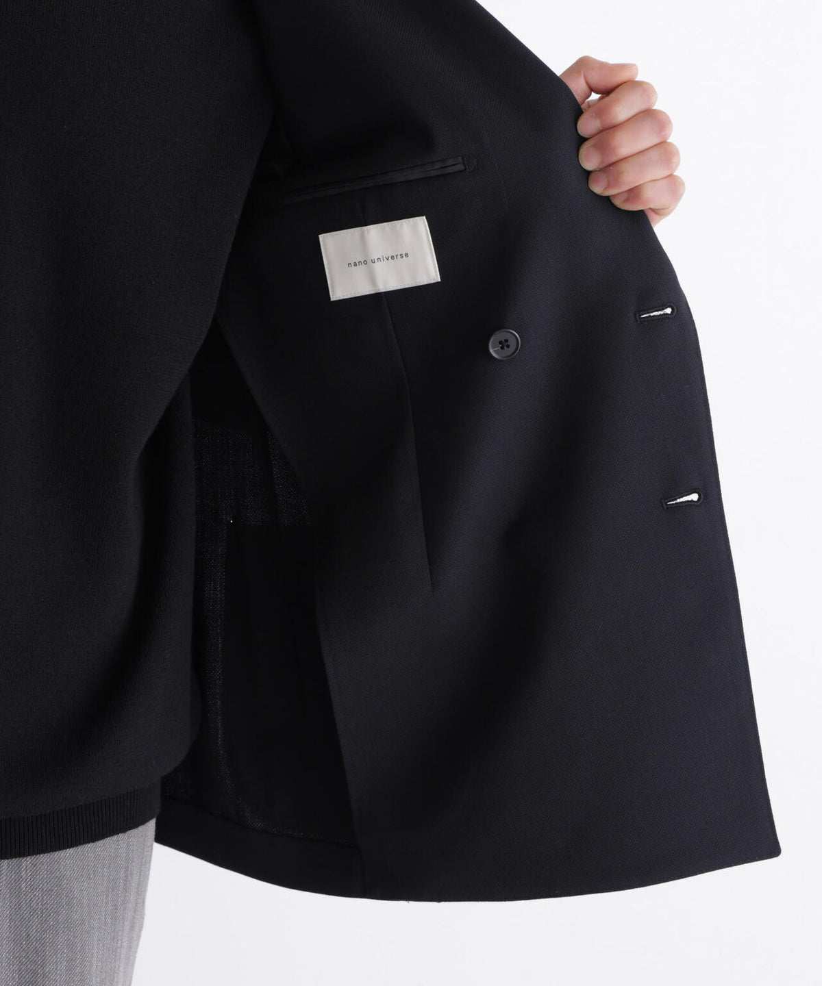「DamerinoJacket」TWオールシーズンドビーダブルブレストブレザー