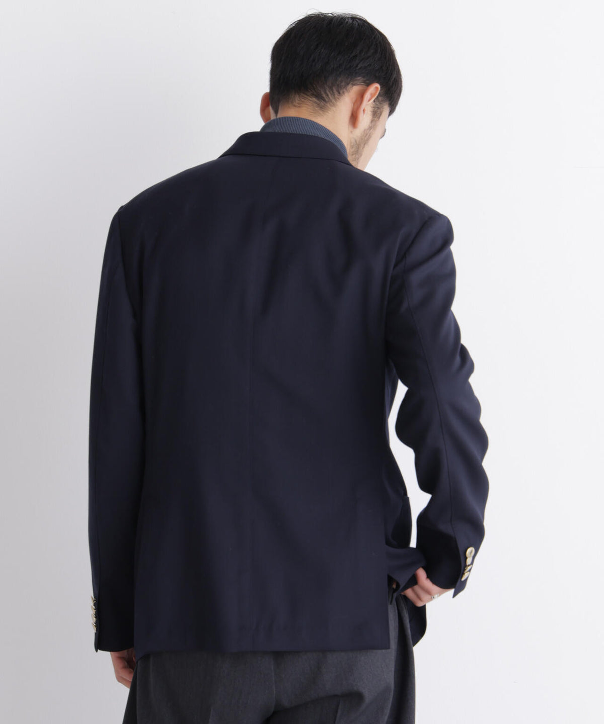「DamerinoJacket」TWオールシーズンドビーダブルブレストブレザー