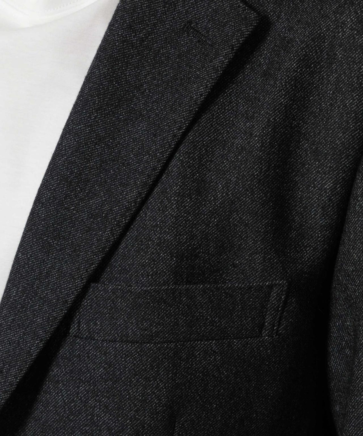 「DamerinoJacket」 カシミヤミックスウォッシャブルツイードジャケット
