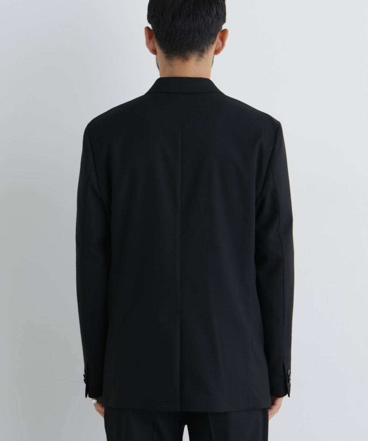 【ストレッチ/マシンウォッシャブル】「Damerino」 T/Rスラブストレッチセットアップ/WASHABLE