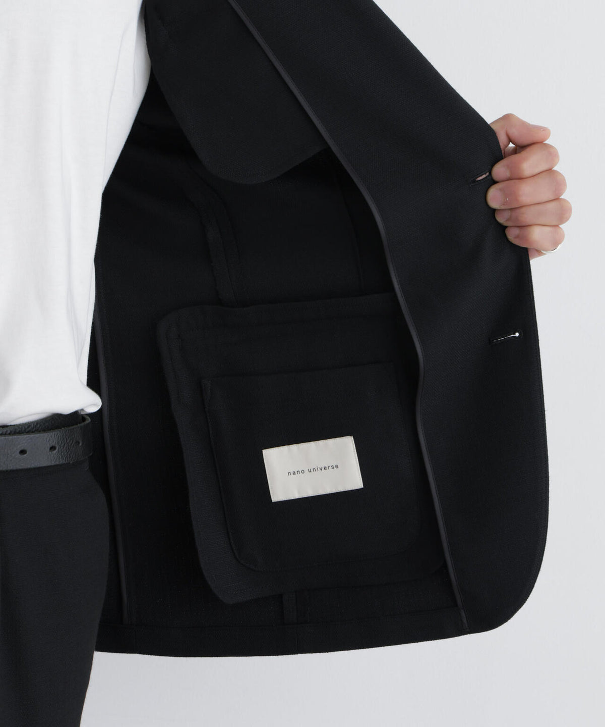 【ストレッチ/マシンウォッシャブル】「Damerino」 T/Rスラブストレッチセットアップ/WASHABLE