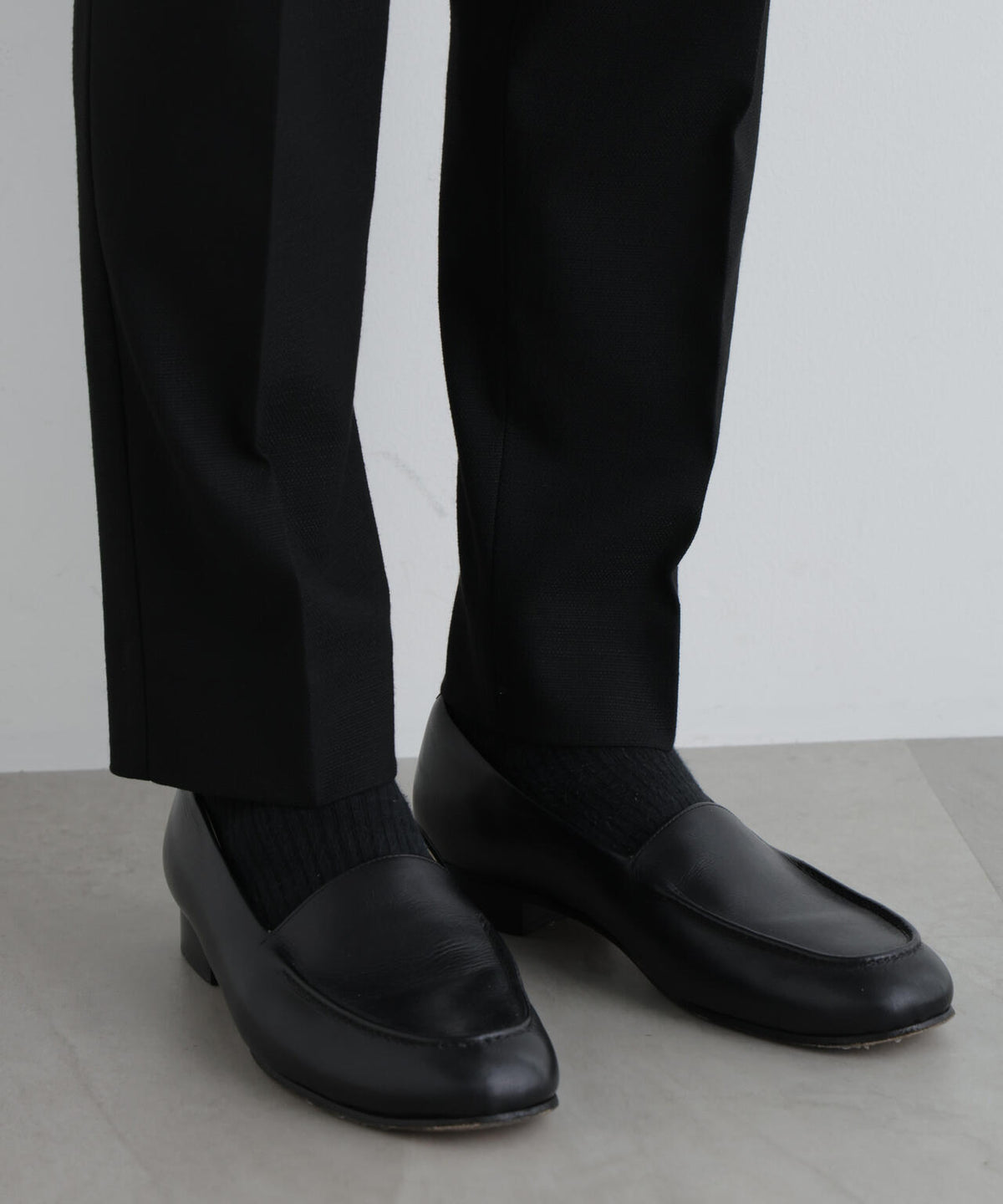 【ストレッチ/マシンウォッシャブル】「Damerino」 T/Rスラブストレッチセットアップ/WASHABLE