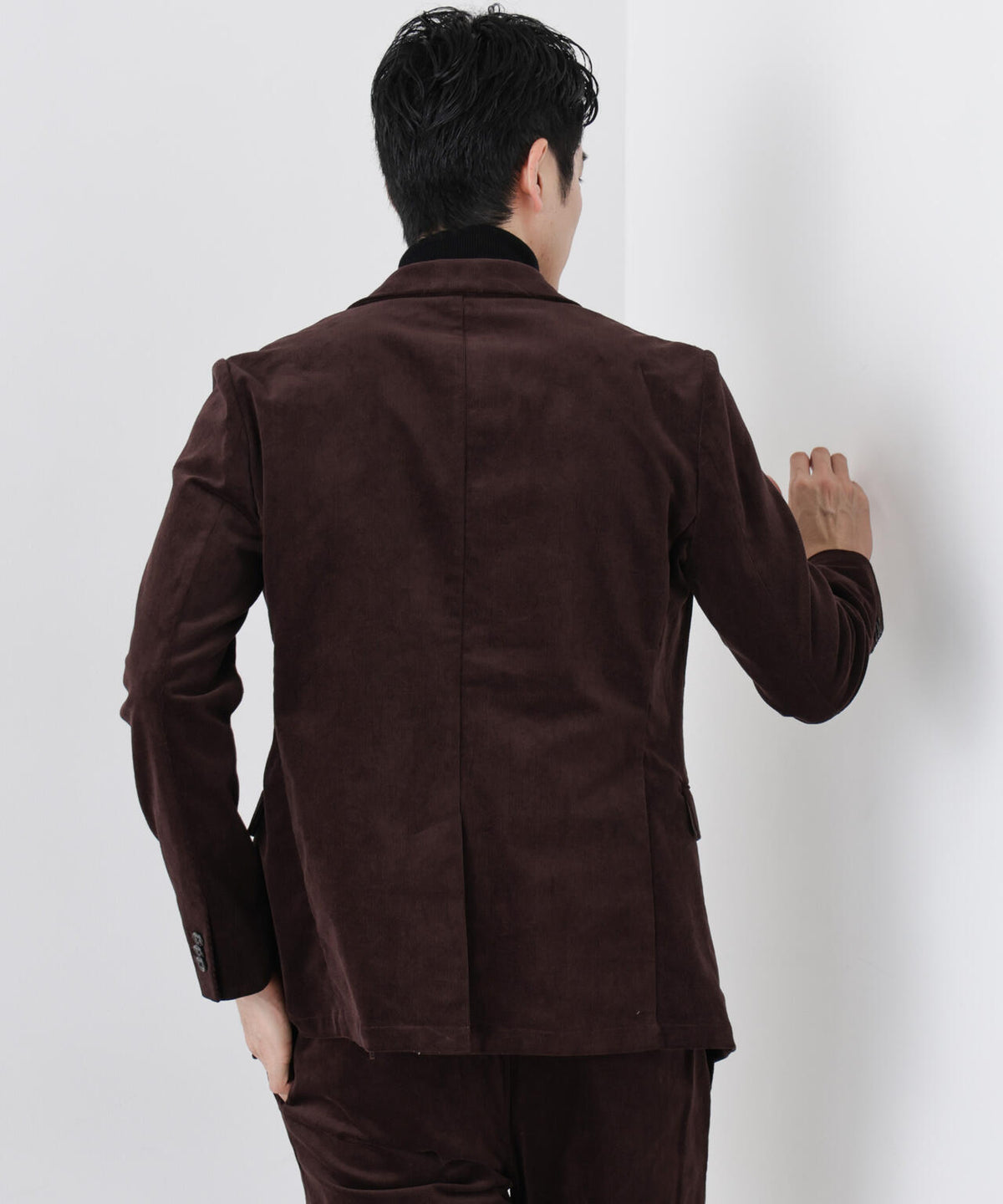 「Damerino」コットンコーデュロイストレッチセットアップ