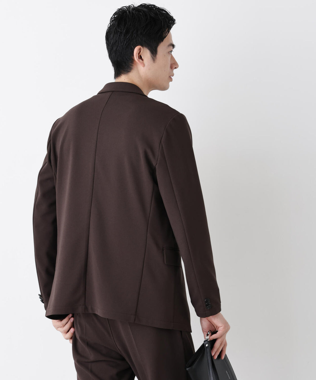 【防シワ/マシンウォッシャブル】「DamerinoPack」forJetSetterブークレジャージセットアップ