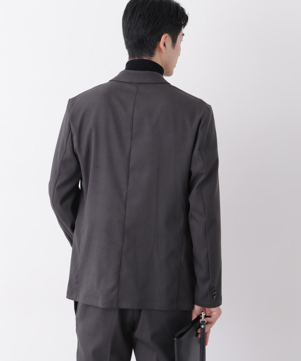 【防シワ/ストレッチ】「DamerinoPack」JetSetterウォームツイルセットアップ