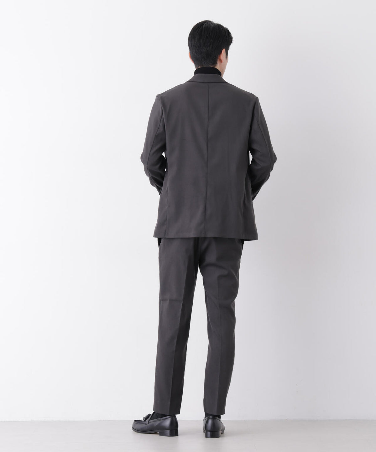 【防シワ/ストレッチ】「DamerinoPack」JetSetterウォームツイルセットアップ