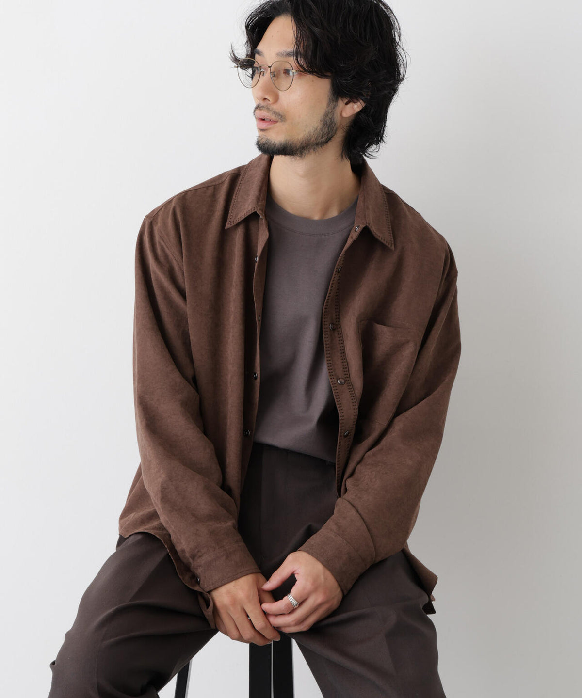 181cm B:75 W:73 H:90 着用サイズ:L