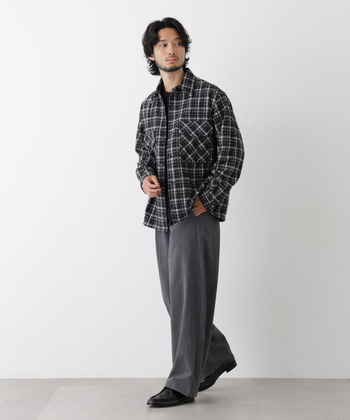 グレインネップCPOシャツ