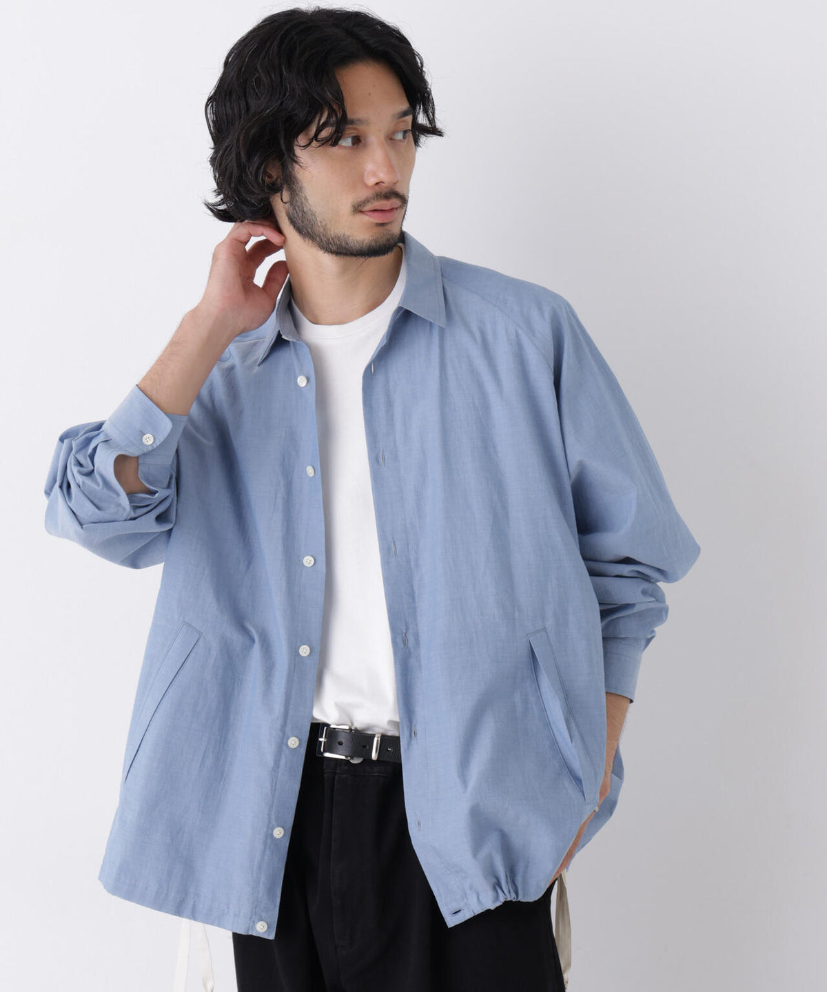 181cm B:75 W:73 H:90 着用サイズ:L