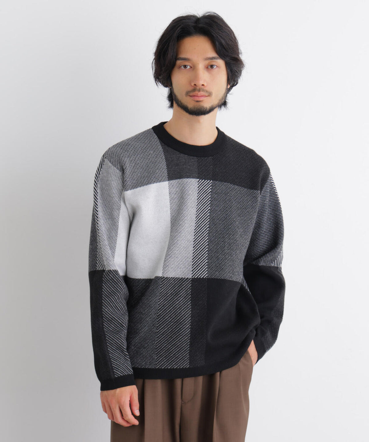181cm B:75 W:73 H:90 着用サイズ:L