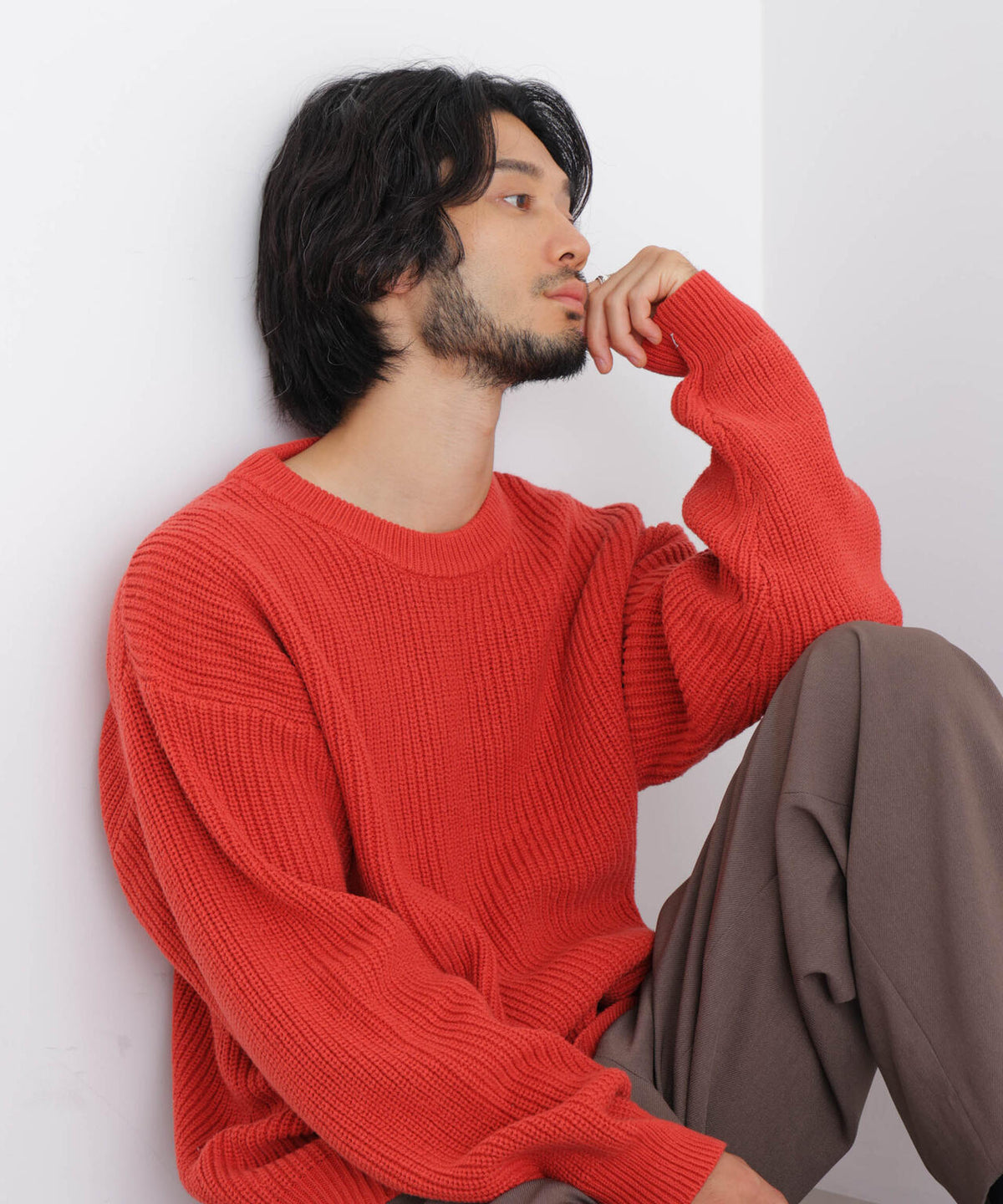 181cm B:75 W:73 H:90 着用サイズ:L