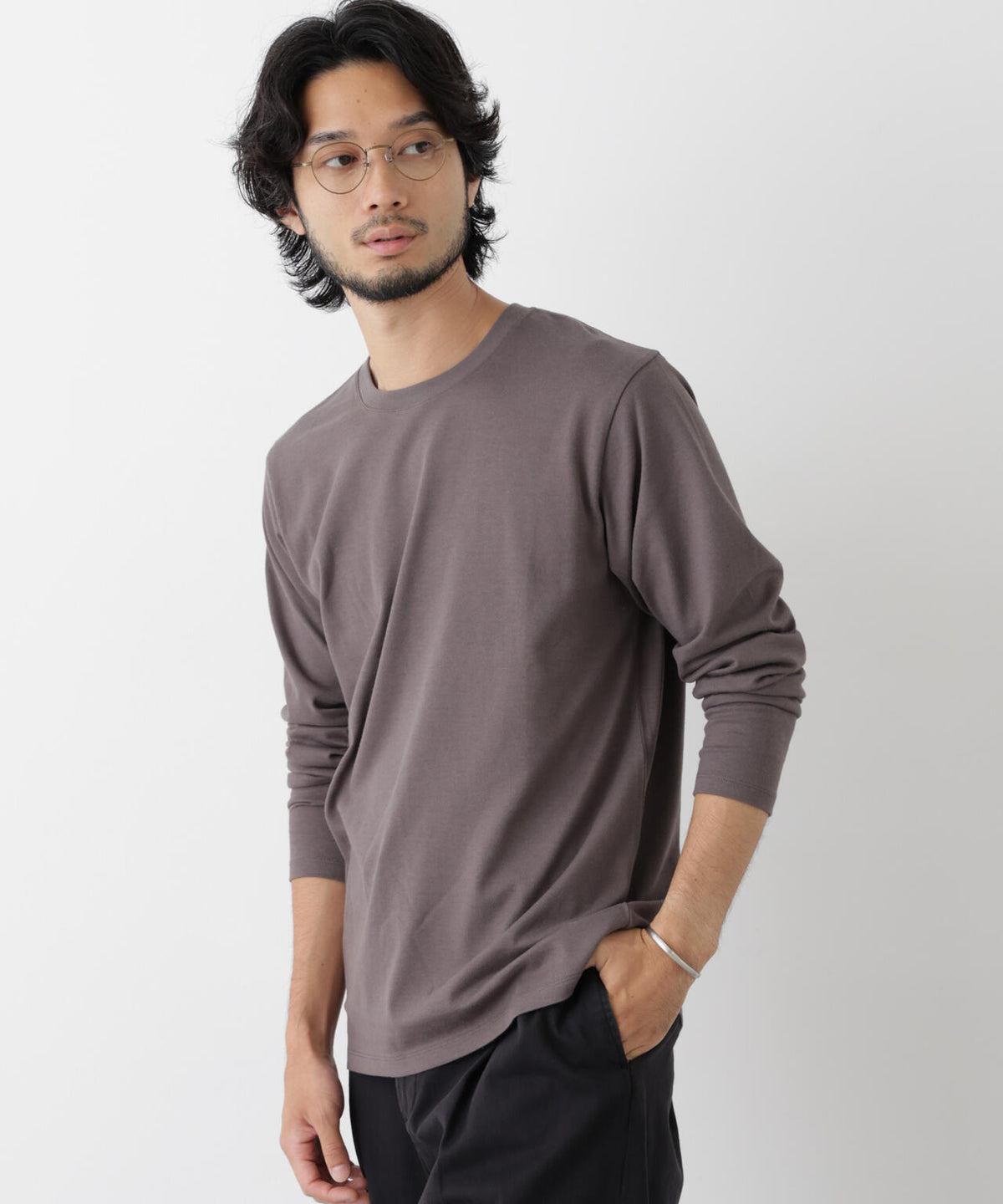 Anti Soaked(R) 汗染み防止 クルーネックTシャツ