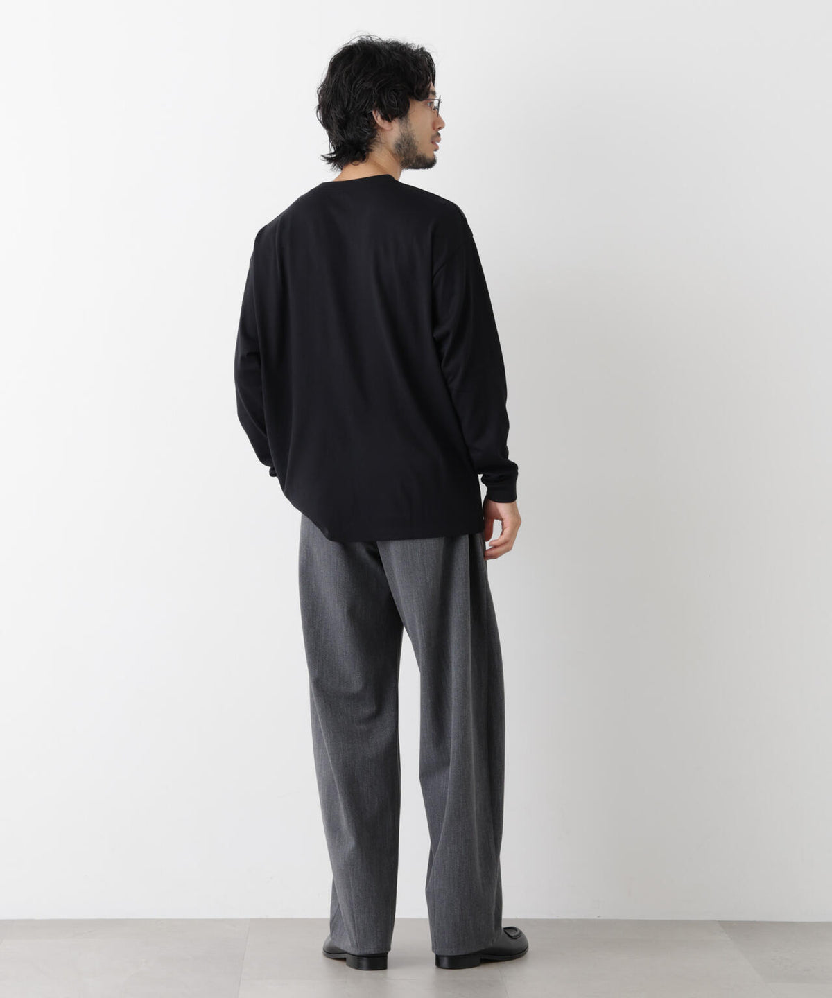 Anti Soaked(R) 汗染み防止 ビッグTシャツ 長袖